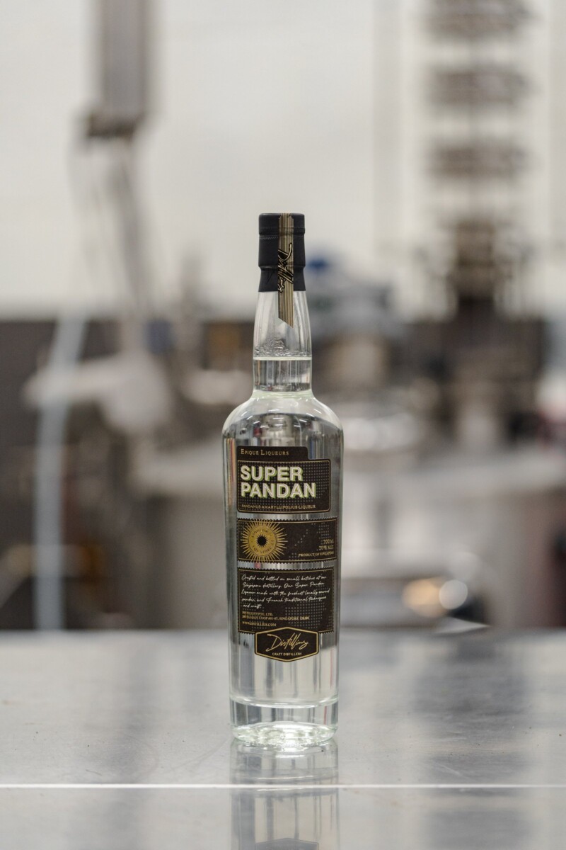 Distillius Super Pandan liqueur, named Best in Show Liqueur at the 2026 Asia World Spirits Competition