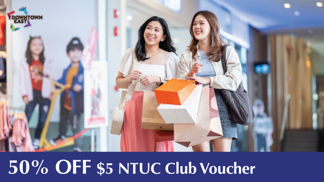 Downtown East May Day voucher deal banner