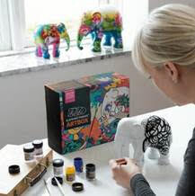 DIY Painting Artbox at Elephant Parade voco Orchard Singapore