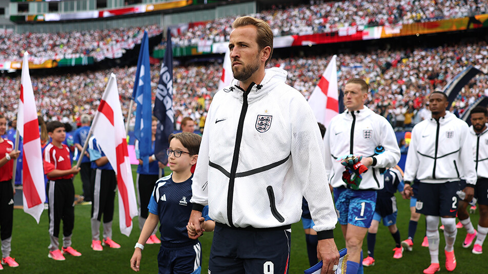 Harry Kane walks out as England captain at FIFA World Cup 2026