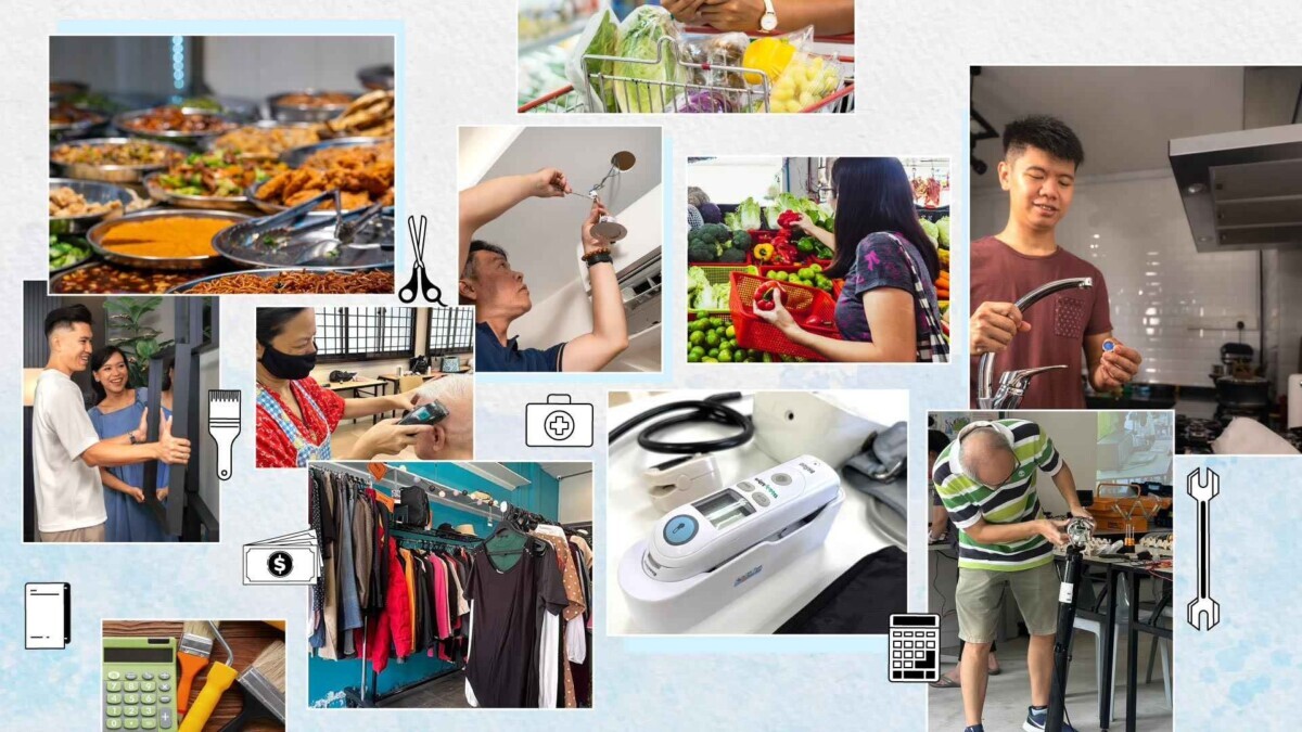 Budget 2026 cost-of-living support visual for Singapore citizens