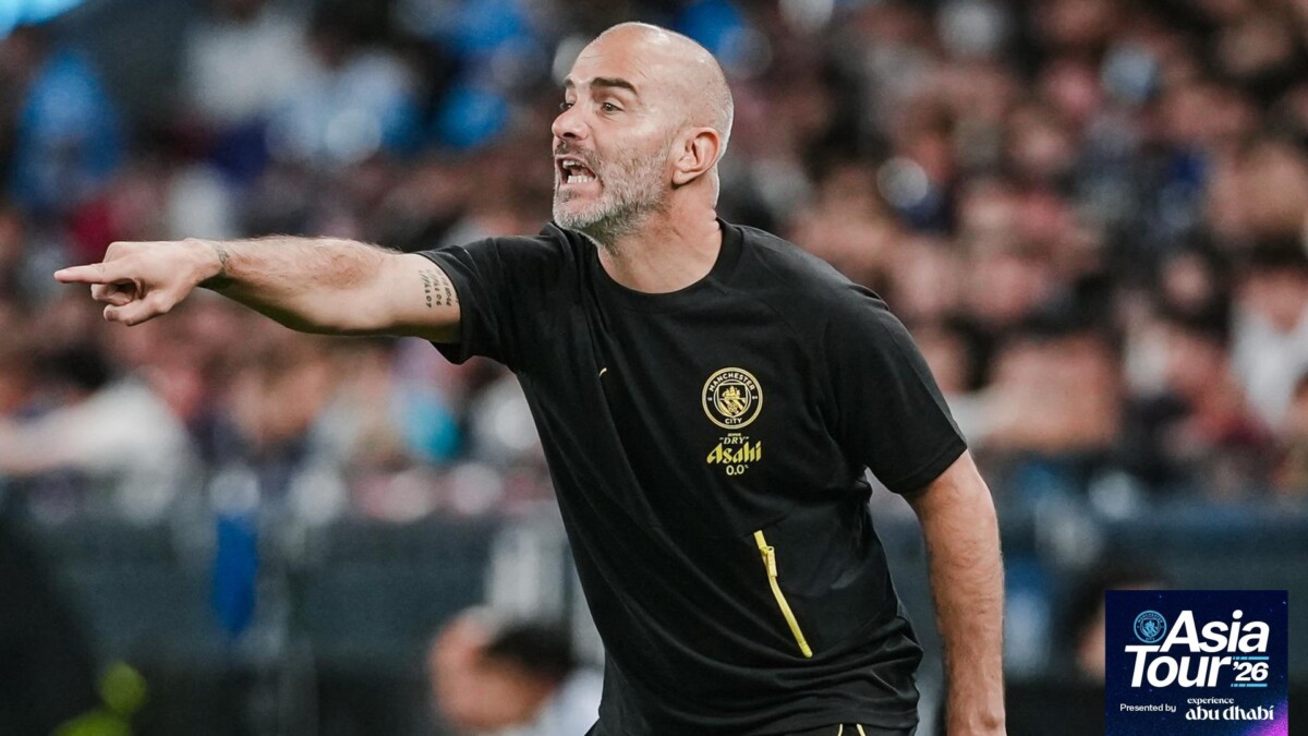 Enzo Maresca Manchester City manager 2026