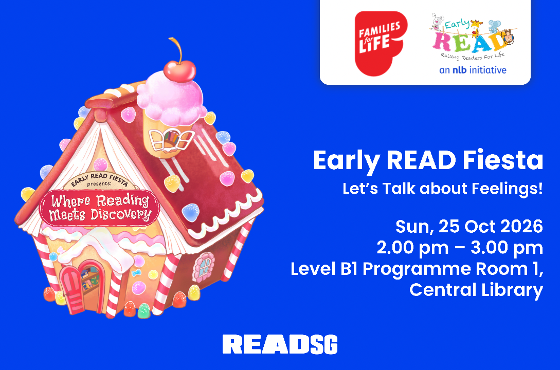 Early READ Fiesta workshop Let's Talk about Feelings, Central Library, 25 October