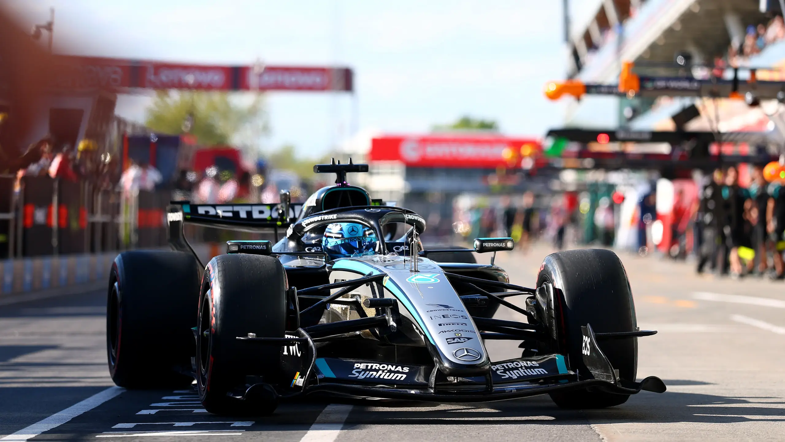 George Russell Mercedes F1 Canadian Grand Prix 2026 sprint qualifying