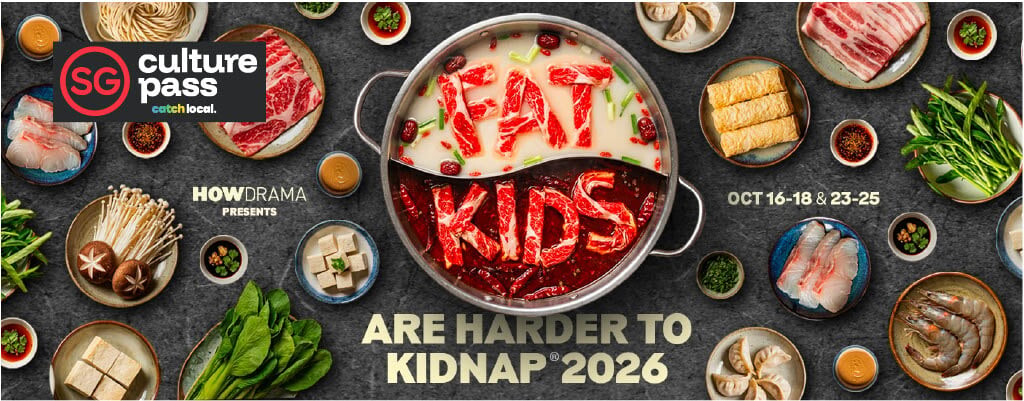 Fat Kids Are Harder To Kidnap 2026 banner with a hotpot and the 16 to 18 and 23 to 25 October dates