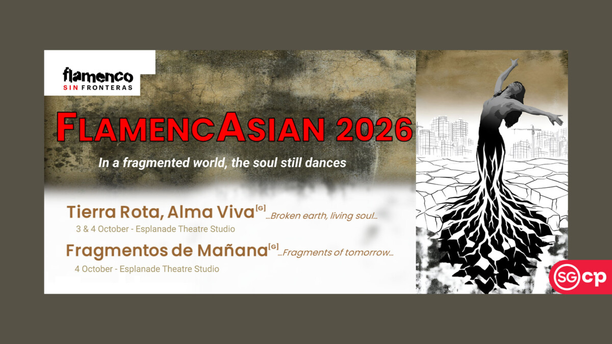 FlamencAsian 2026 key visual for Esplanade Theatre Studio