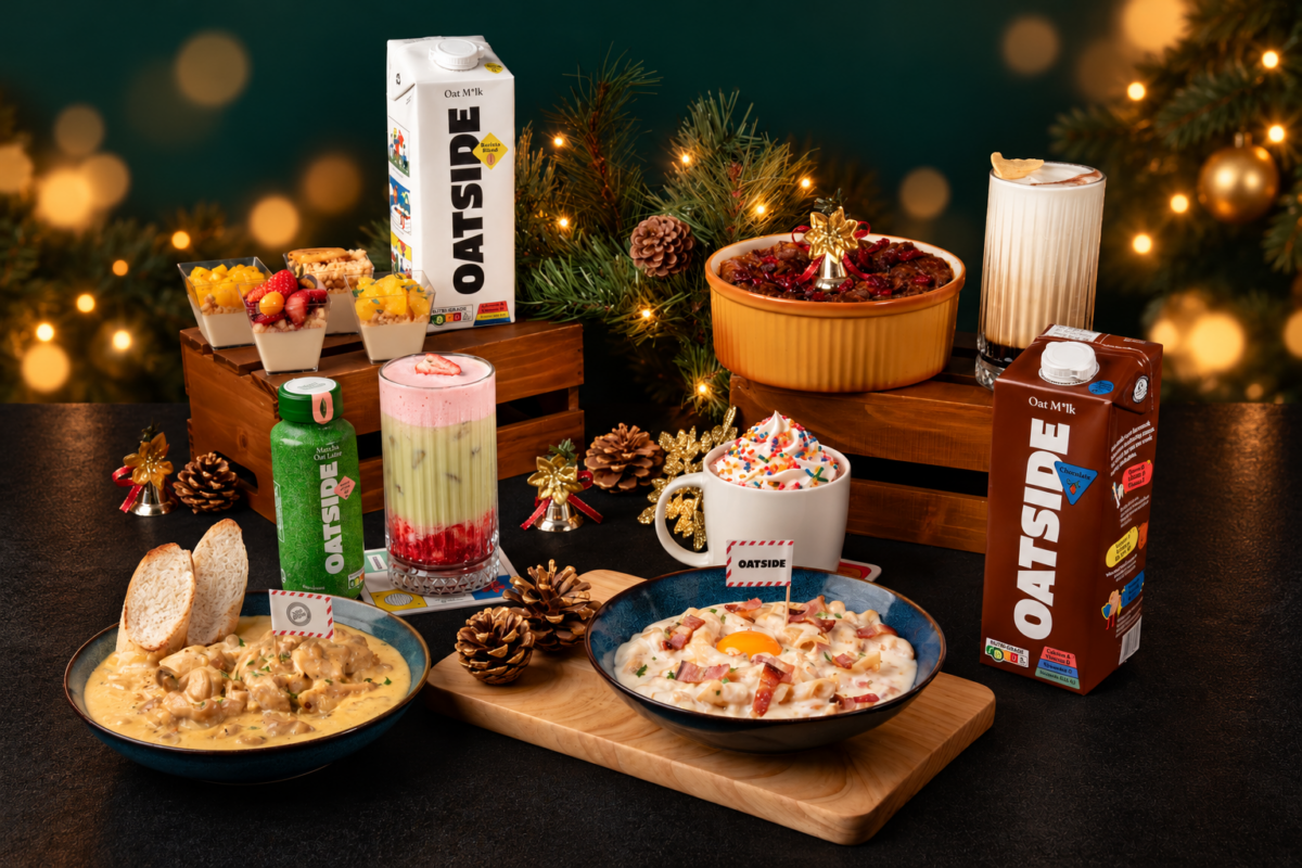 Christmas Brunch spread with OATSIDE dishes and drinks at The Best Brew, Four Points by Sheraton Singapore, Riverview