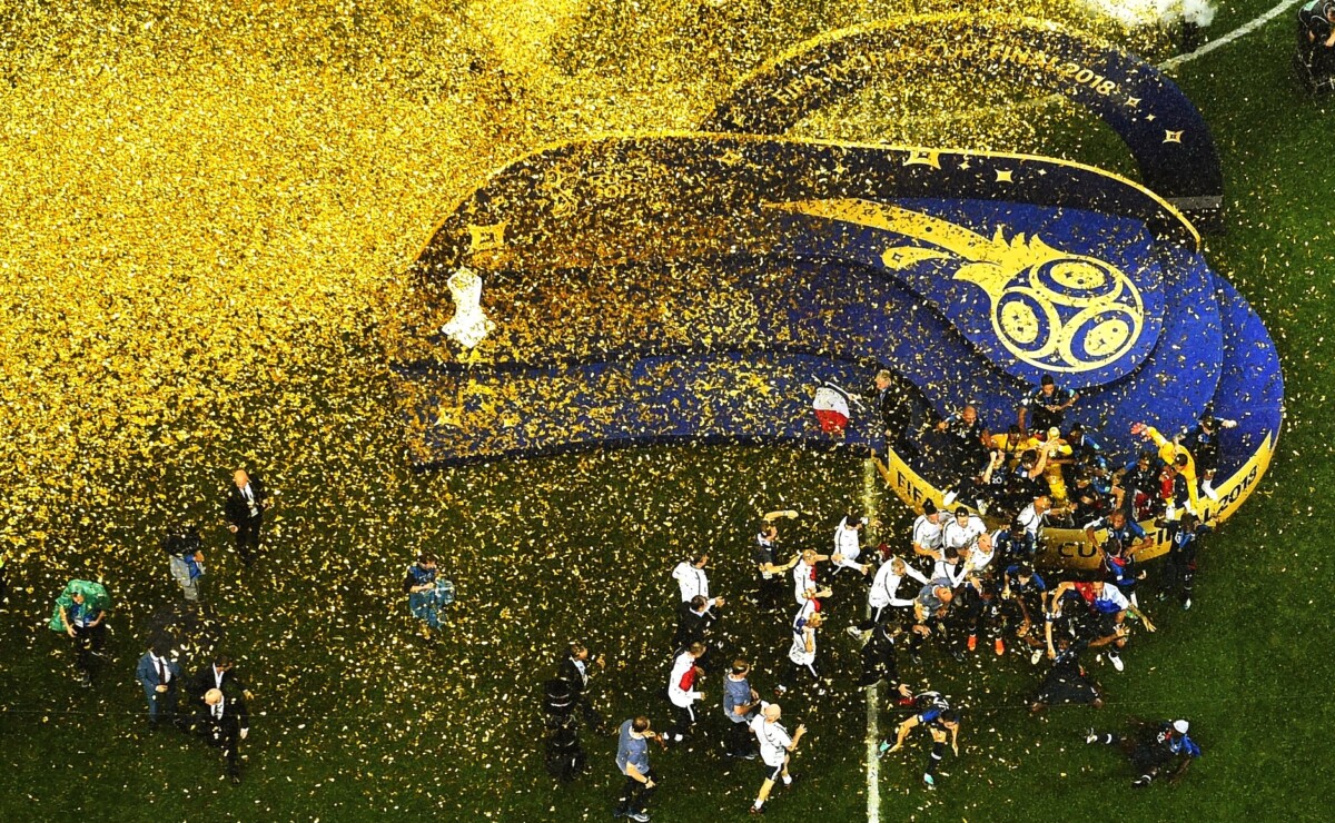 France national team celebrate 2018 World Cup — France World Cup 2026 squad targeting another title