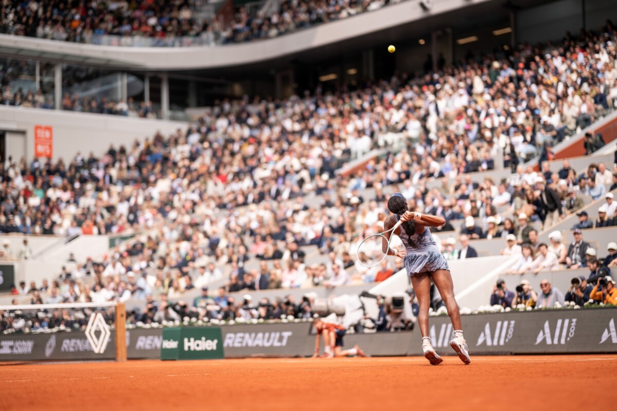 French Open 2026 defending women's champion Coco Gauff at Roland Garros