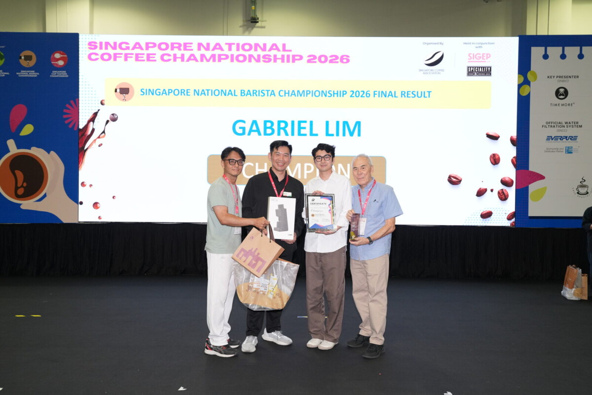 Gabriel Lim Yeok Sien, Singapore National Barista Champion 2026