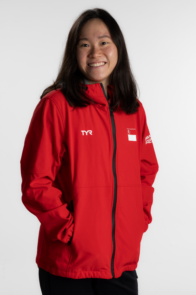 Gan Ching Hwee Singapore swimmer and Glasgow 2026 flag bearer