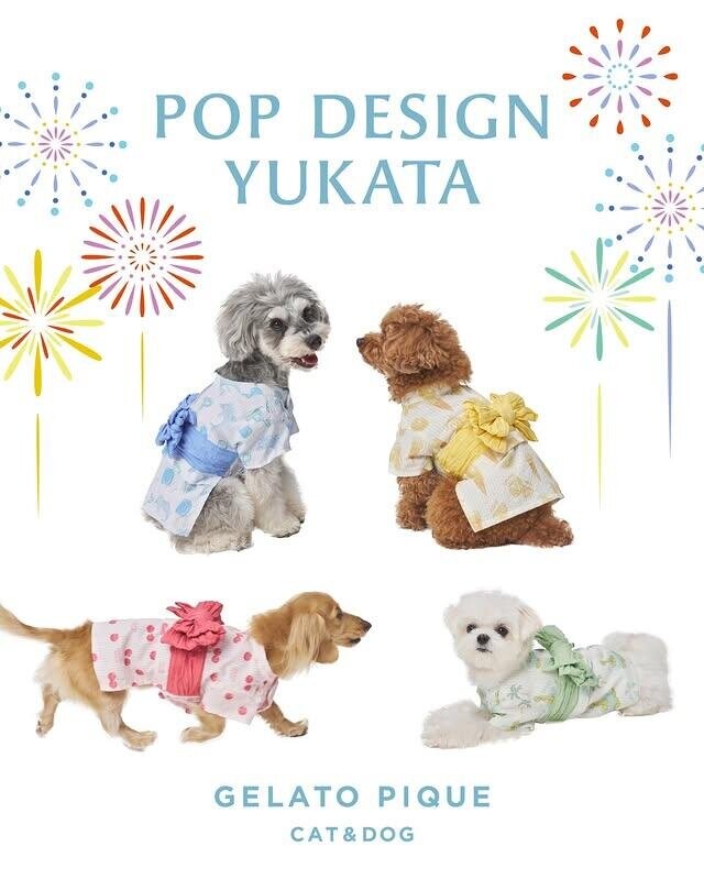 gelato pique Gradient Border baby poncho