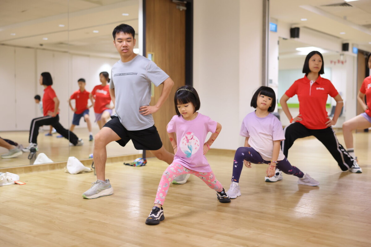 Family dance-fitness class at GetActive! Singapore 2026