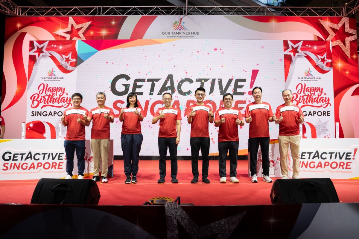 GetActive! Singapore 2026 launch at Our Tampines Hub