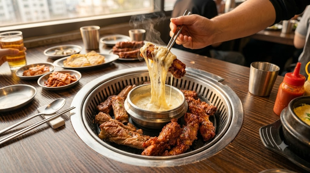 GOCHU pork ribs available in spicy grilled and sweet and savoury flavours