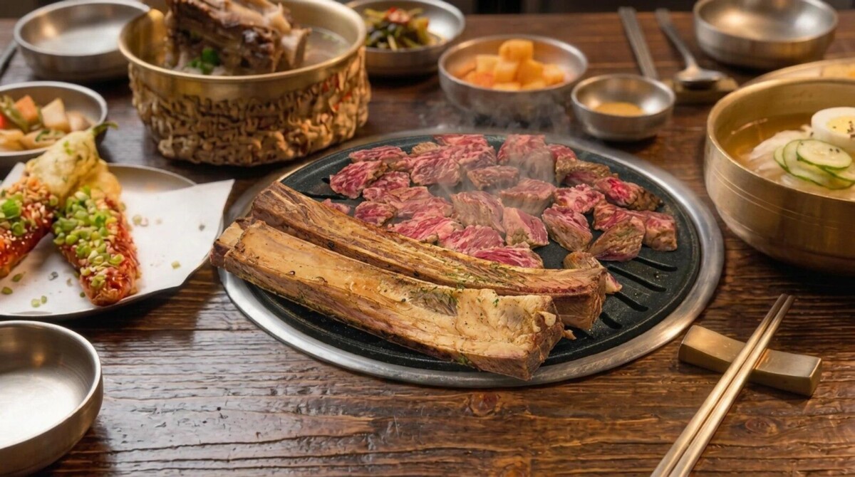 Woodae Galbi and Boneless Short Rib at GOCHU