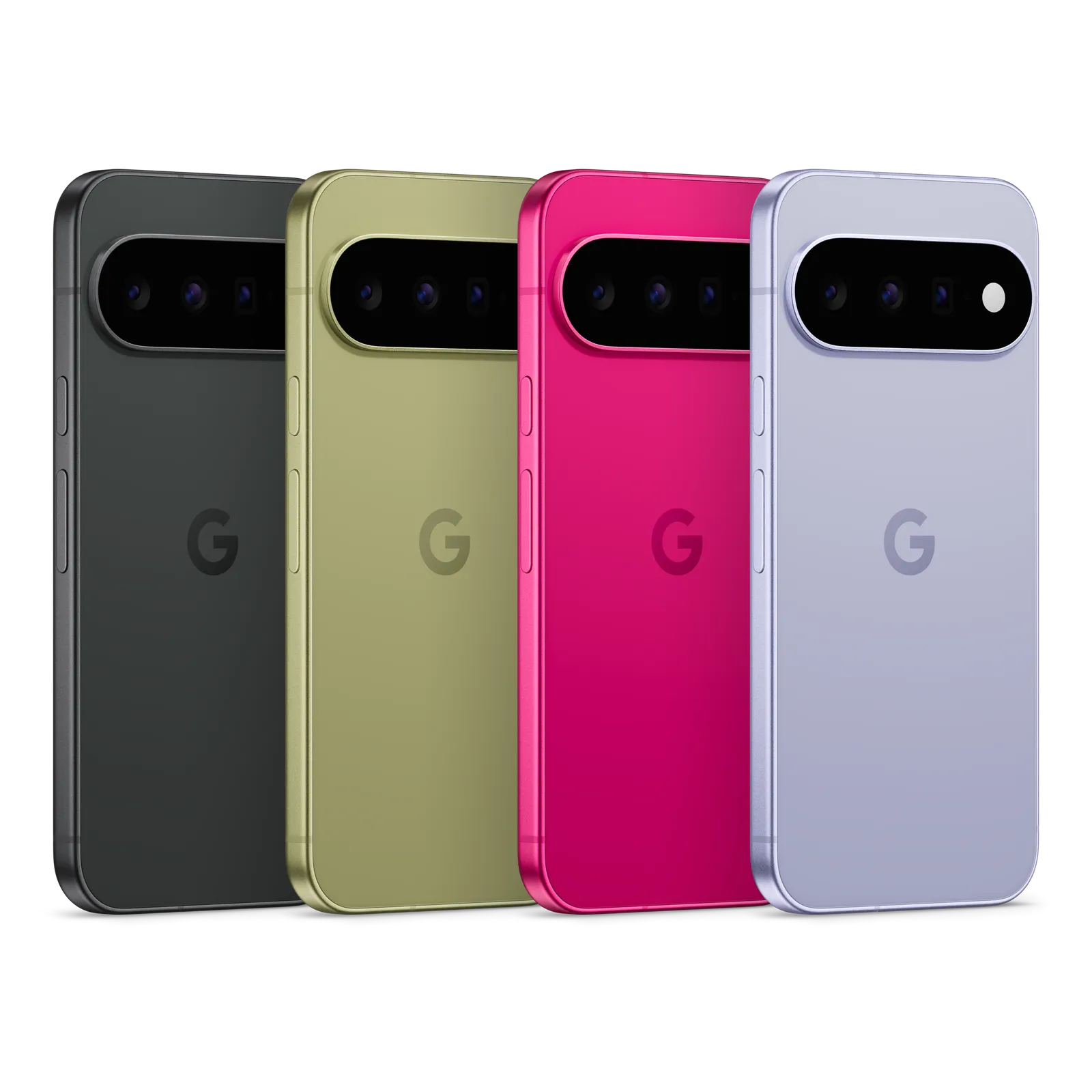 Pixel 11 in Obsidian, Pistachio, Hibiscus and Frost, the S$1,299 model in the range