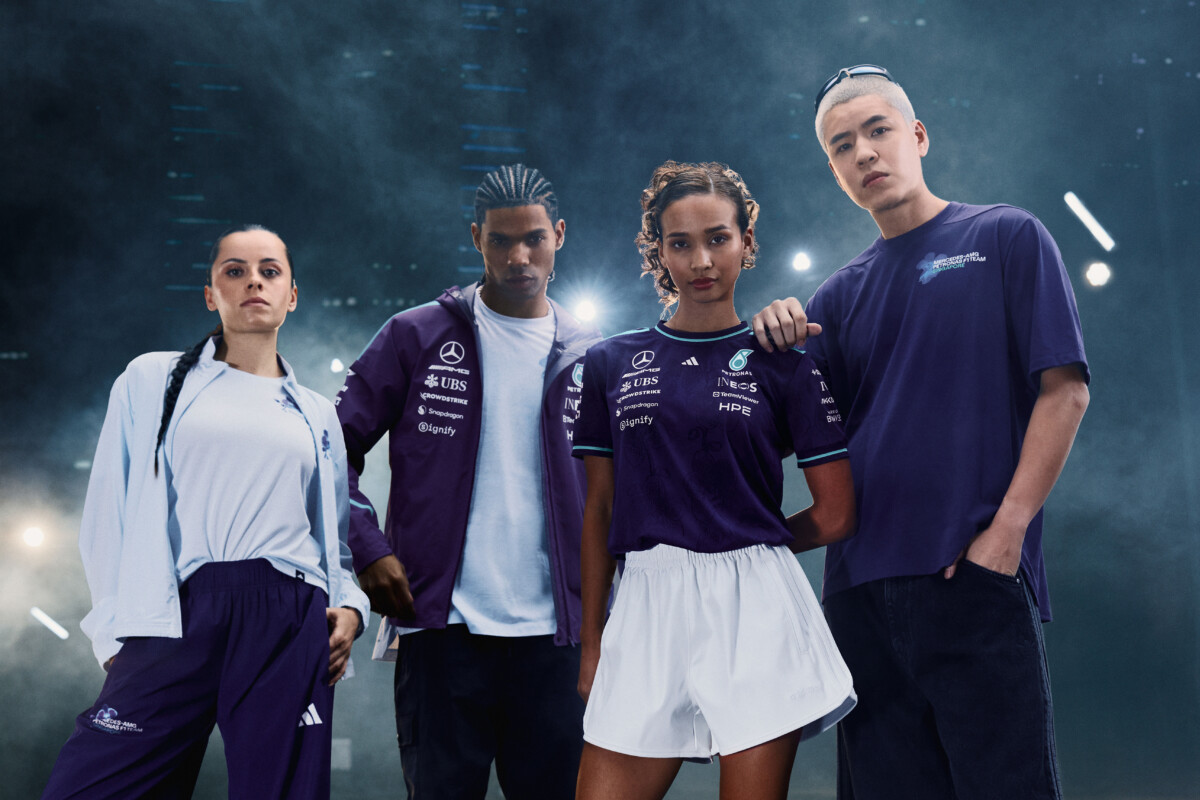 adidas Motorsport Mercedes-AMG PETRONAS F1 Team popup key visual Raffles City