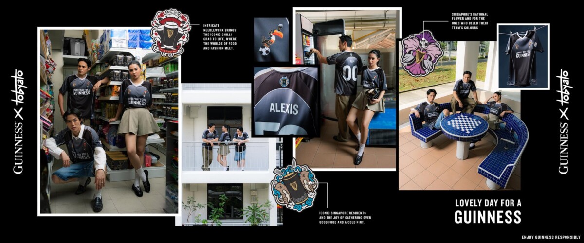 Guinness x Tobyato Season Two personalised jersey