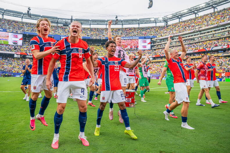 Erling Haaland Norway World Cup 2026 goal vs Brazil