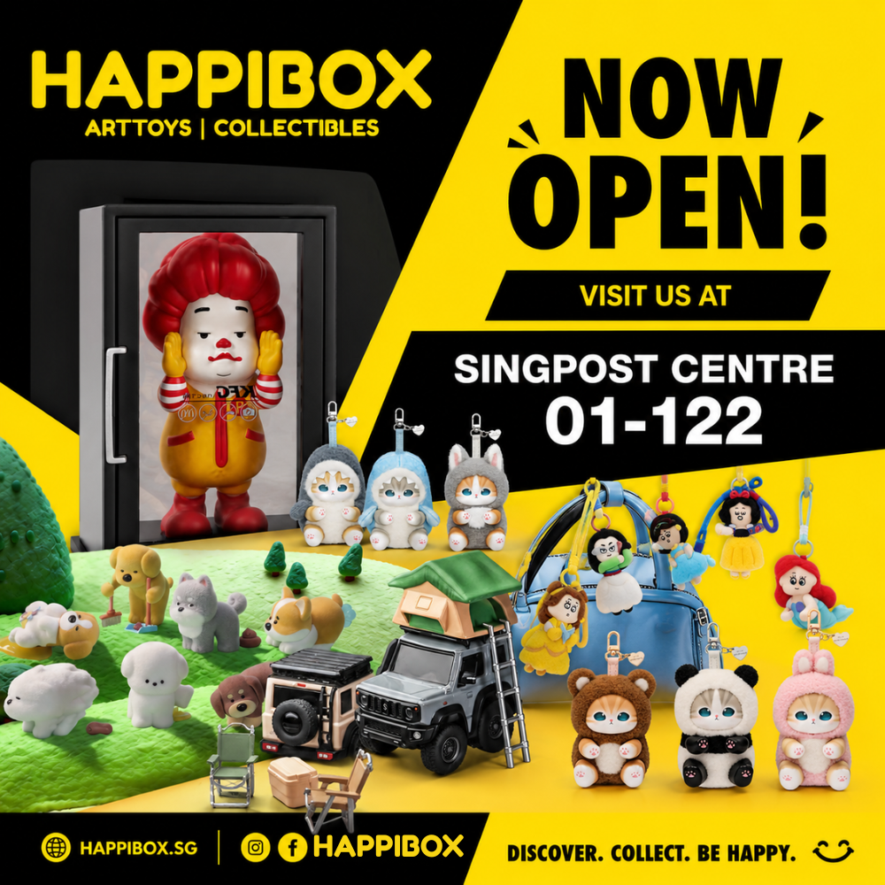 Hapa Box Happibox SingPost Centre Blind Box Opening Guide