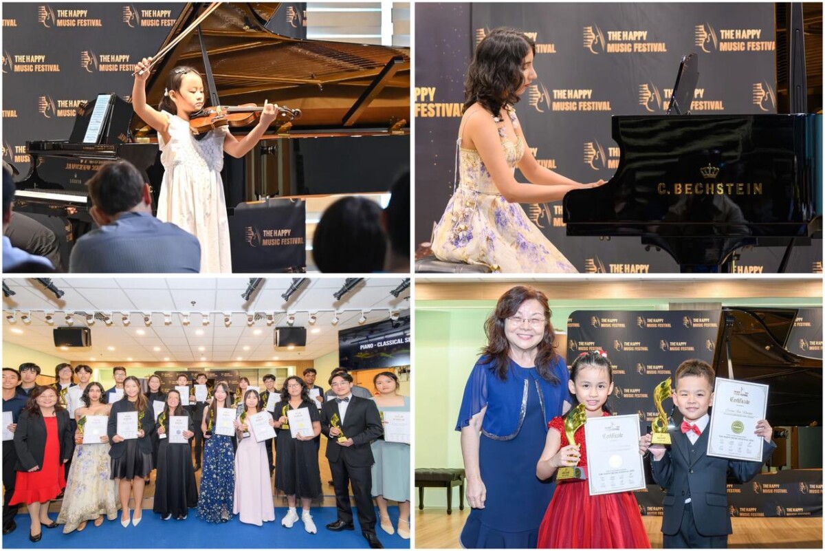 The Happy Music Festival finals at Bechstein Hall