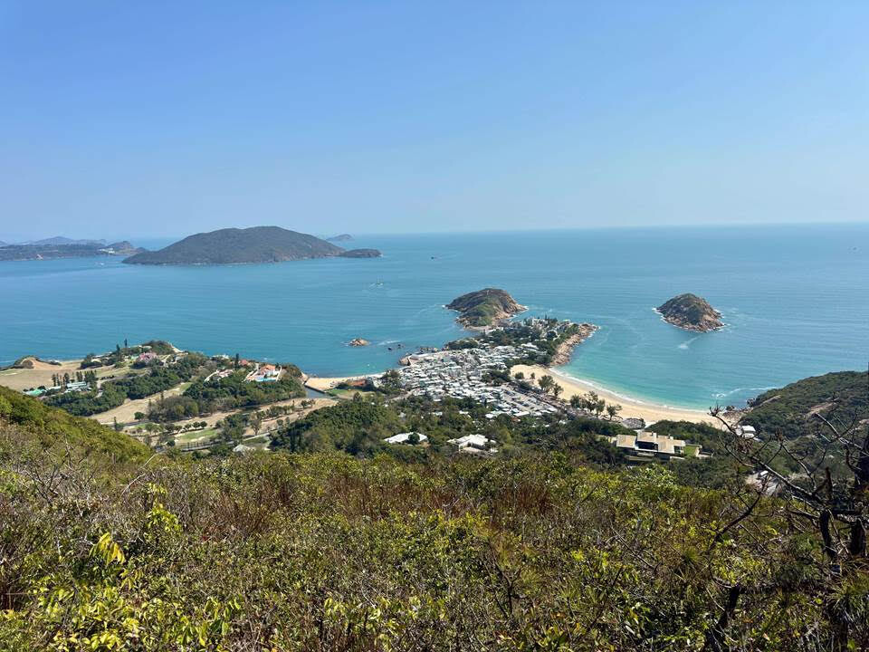 Dragon's Back Trail panoramic view, Hong Kong