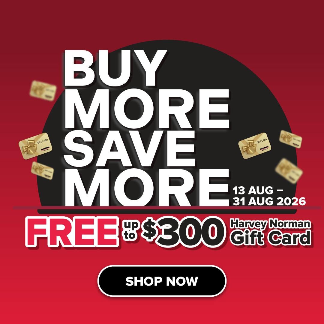 Harvey Norman Buy More Save More offer details for shoppers in Singapore