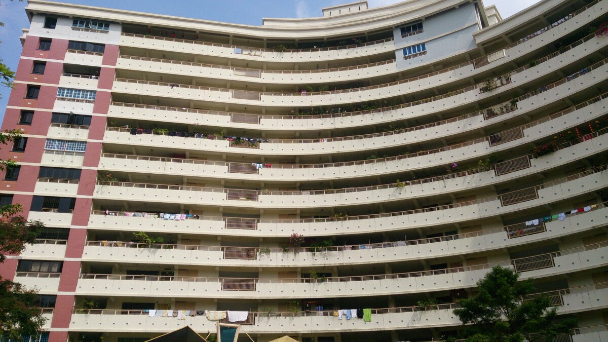 HDB upgrading projects Singapore blocks
