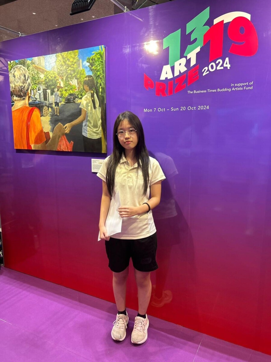 Artgrain artist Myra Wee Hsin Shuen, 16