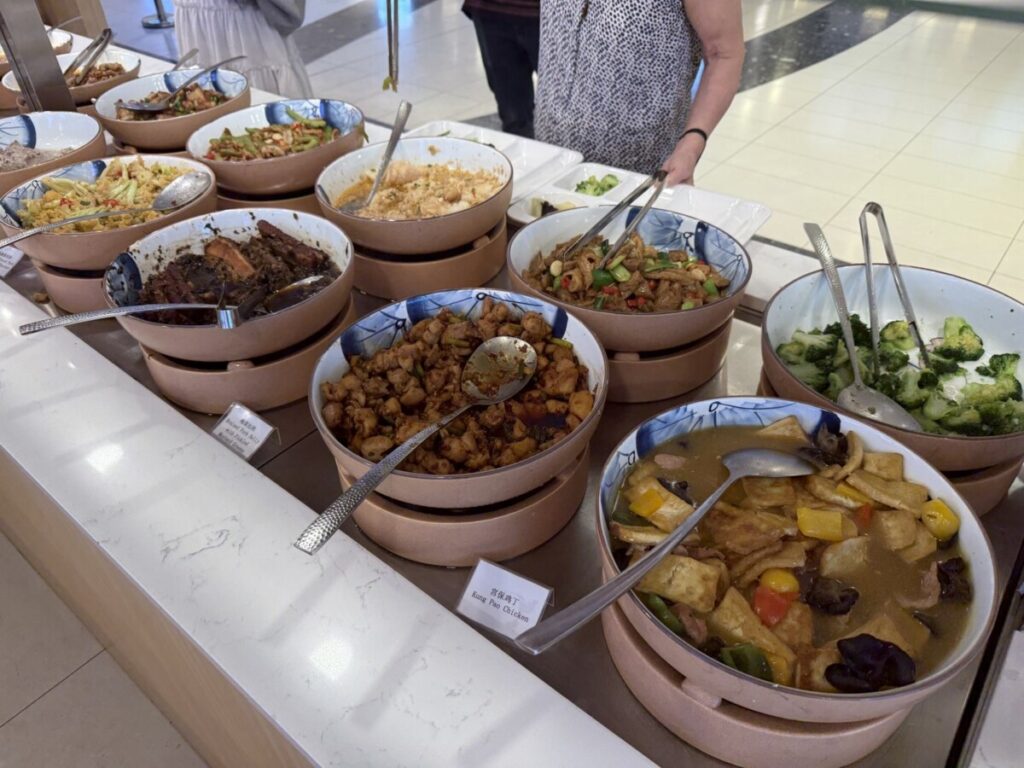 Hot dishes line at Hundred Grains CityLink