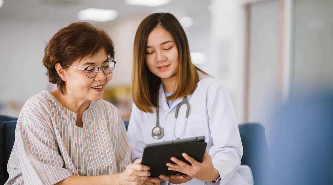 Healthier SG seniors health check enrolment benefit illustration