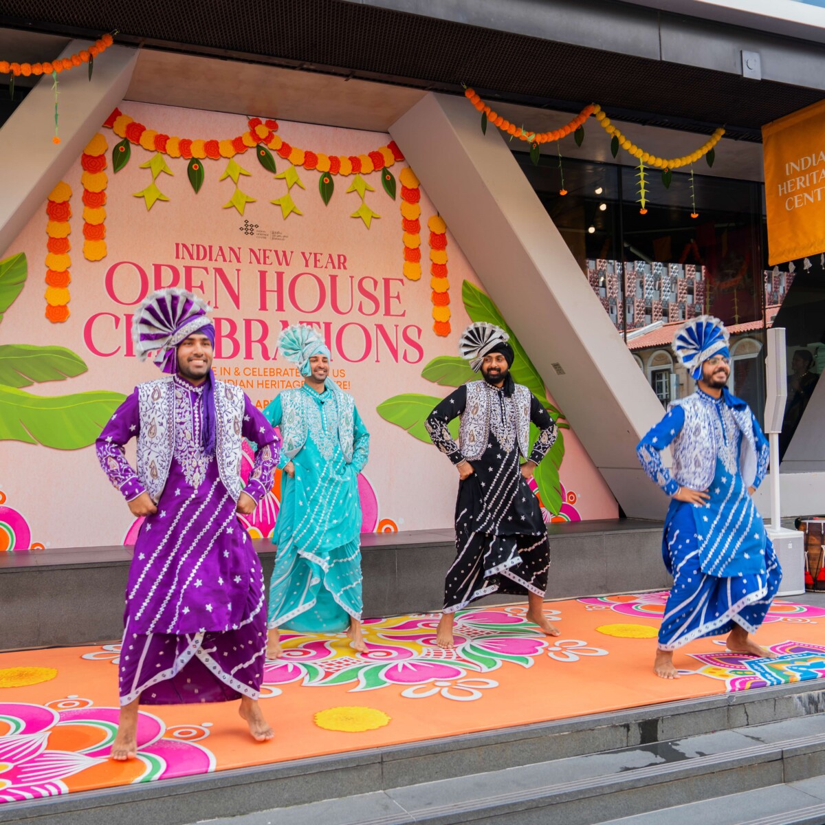 Live cultural performances at Indian Heritage Centre Indian New Year Open House