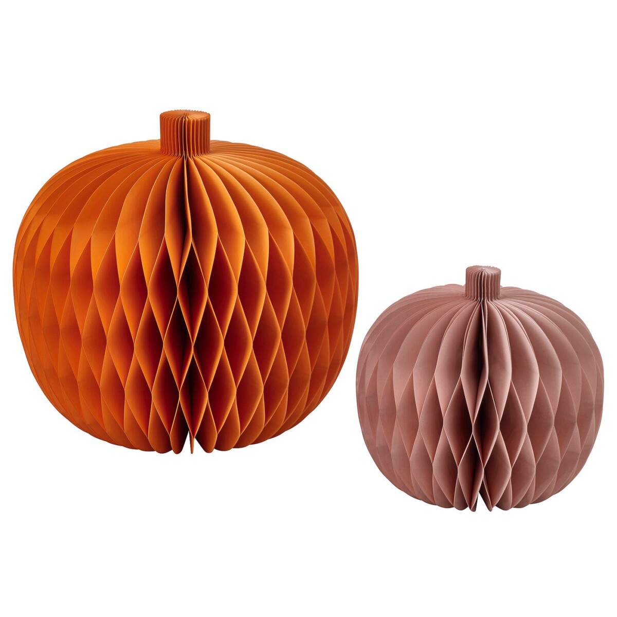 IKEA HÖSTAGILLE paper pumpkin decoration set of two