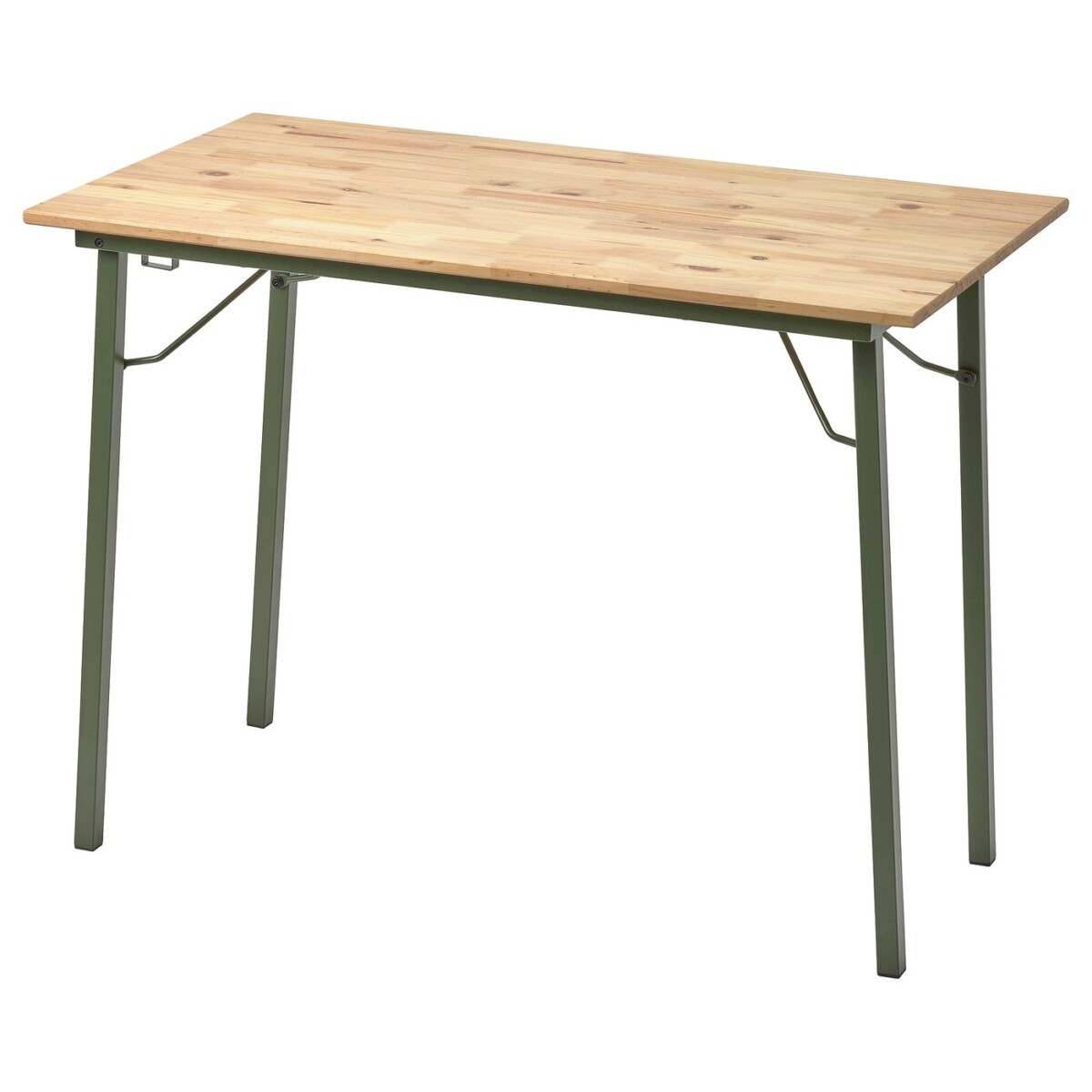 IKEA KOMPISHANG green pine desk one hundred by fifty-five centimetres