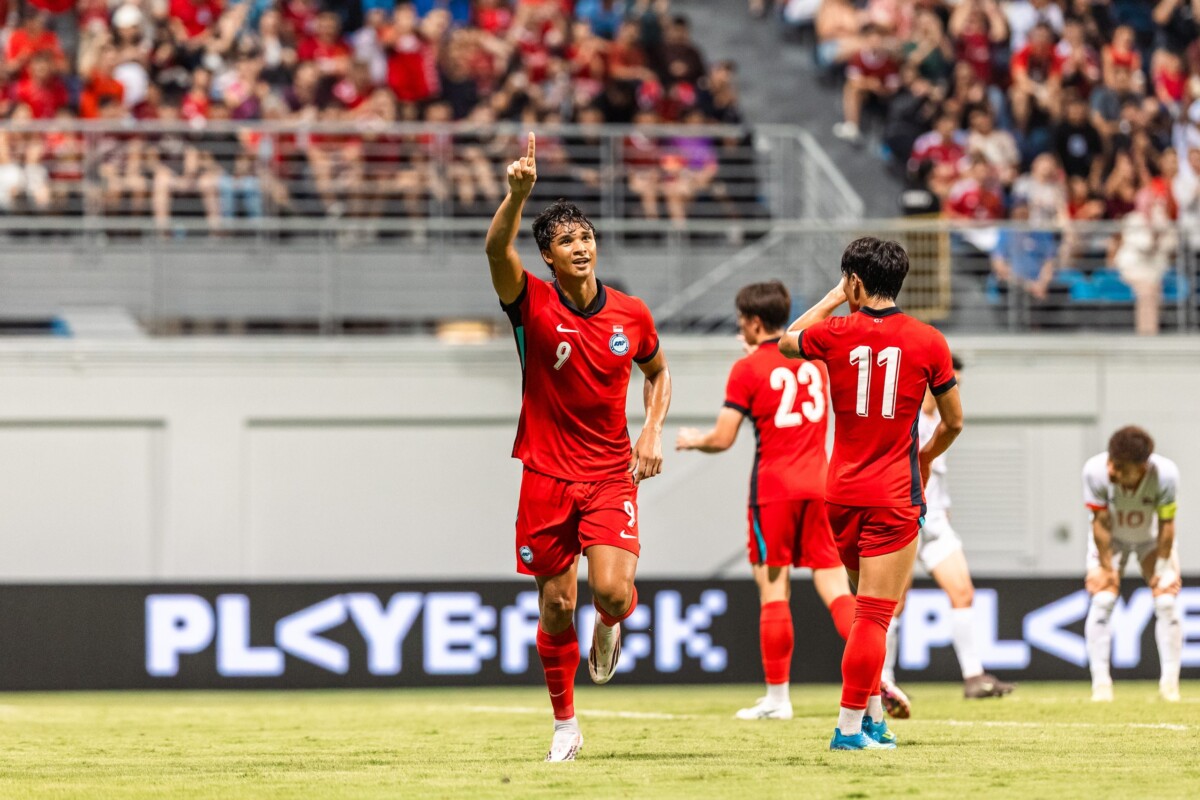 Ikhsan Fandi Singapore goal Mongolia 2026