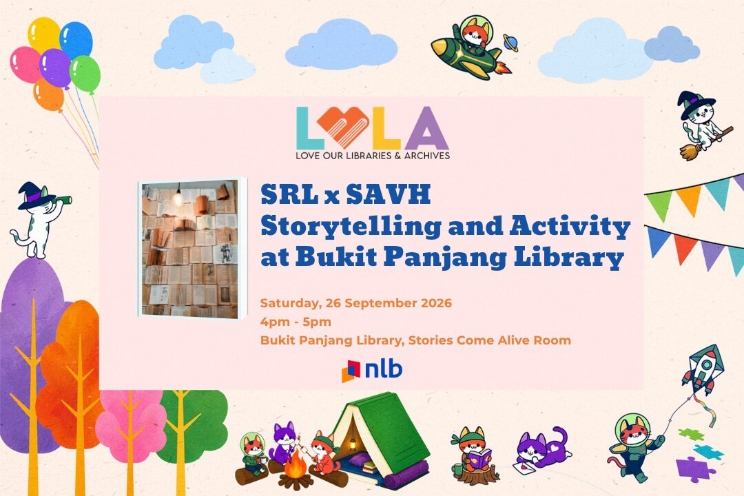 NLB LOLA storytelling activity artwork for Bukit Panjang Library