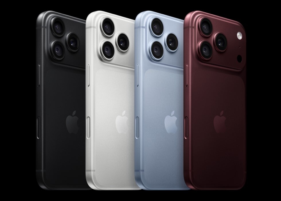 iPhone 18 Pro lineup in black silver glacier and burgundy