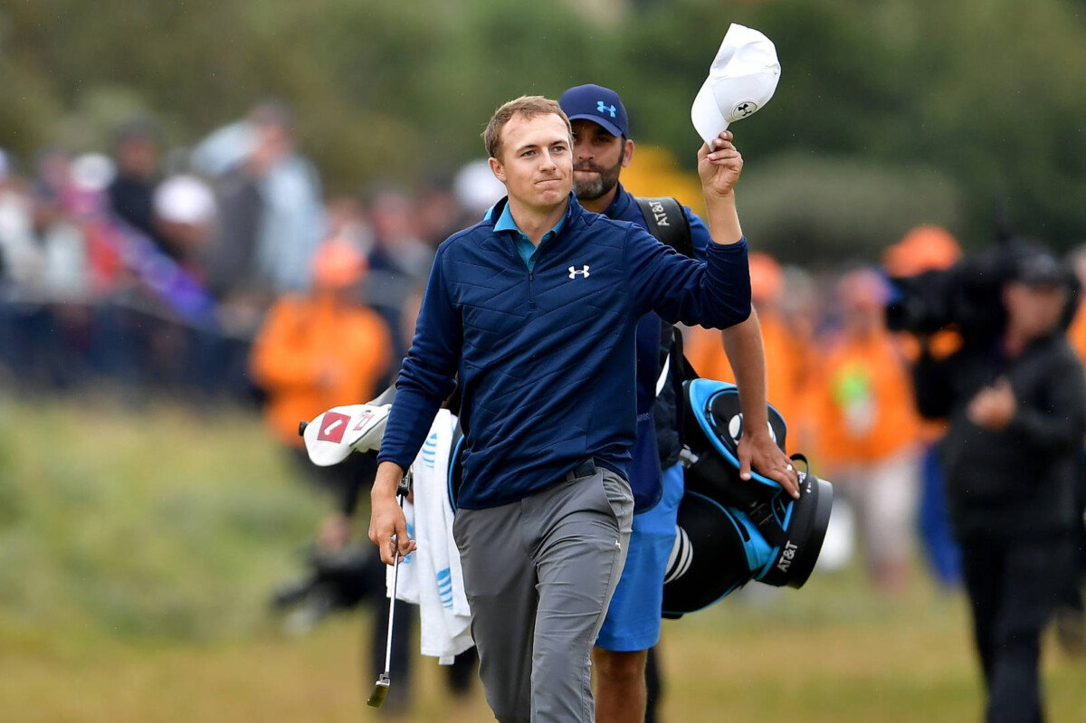 Jordan Spieth at Royal Birkdale, venue of the 154th Open Championship 2026