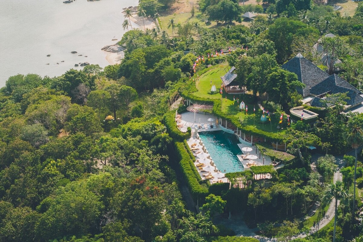 Kamalaya wellness retreat setting in Koh Samui, Thailand
