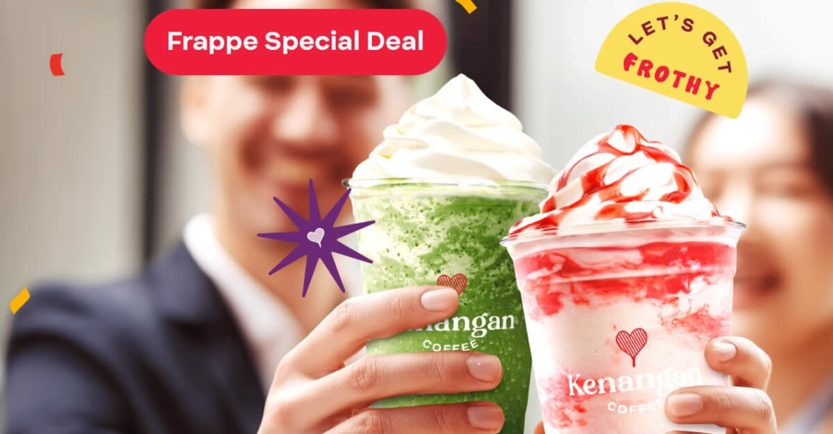 Kenangan Coffee 1-for-1 Large Frappe Singapore promotion
