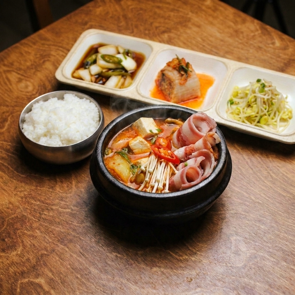 Keum Eun Don Keum Set gold set menu spread