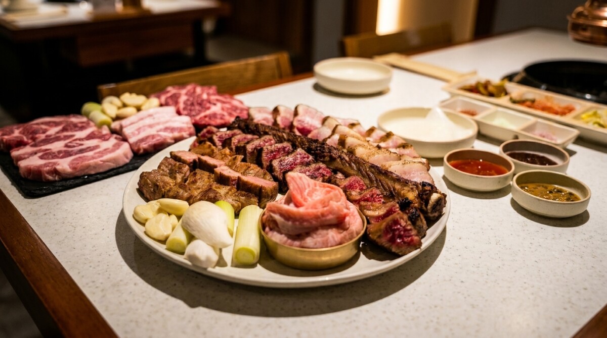 Keum Eun Don premium aged meats spread