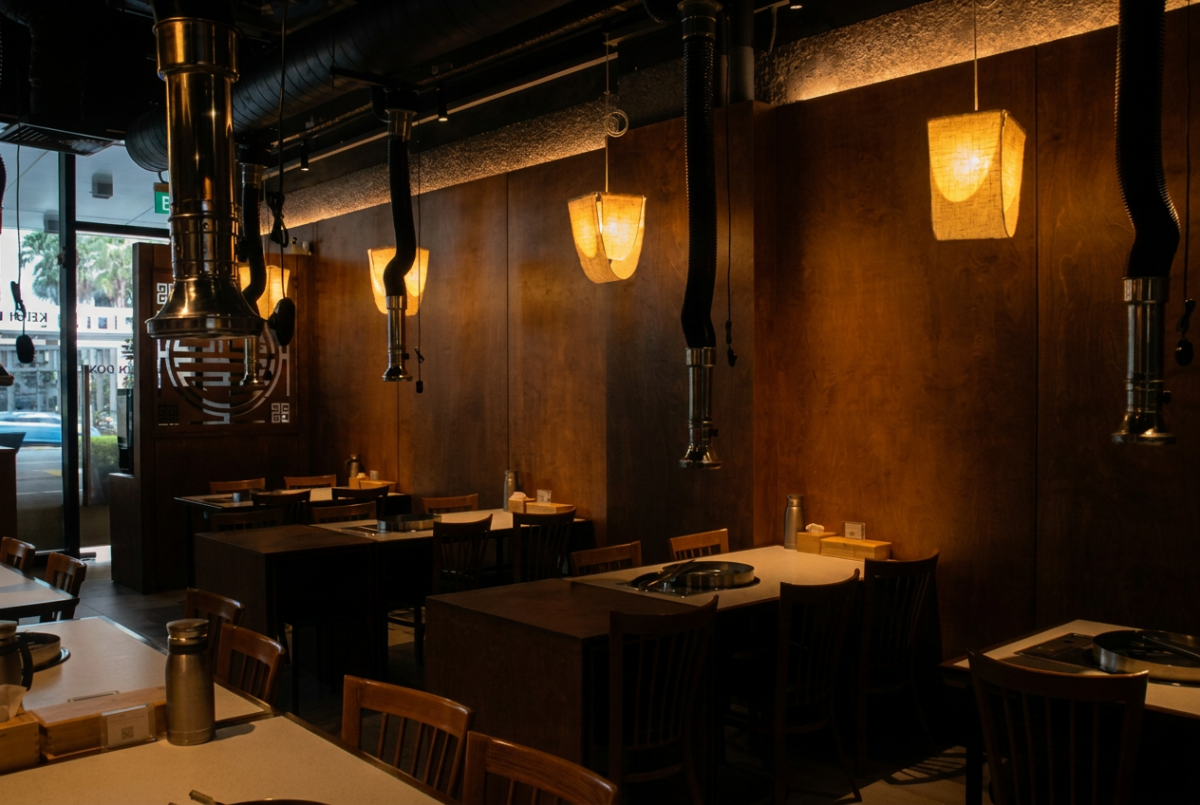 Keum Eun Don restaurant interior at HillV2, Hillview