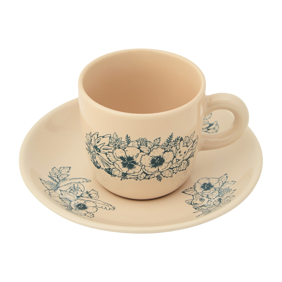 Kopi Cup & Saucer Set — Pokémon Center SINGAPORE commemorative merchandise
