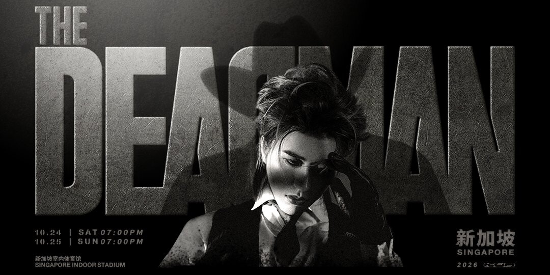 KUN The Deadman tour key visual for the Singapore Indoor Stadium shows