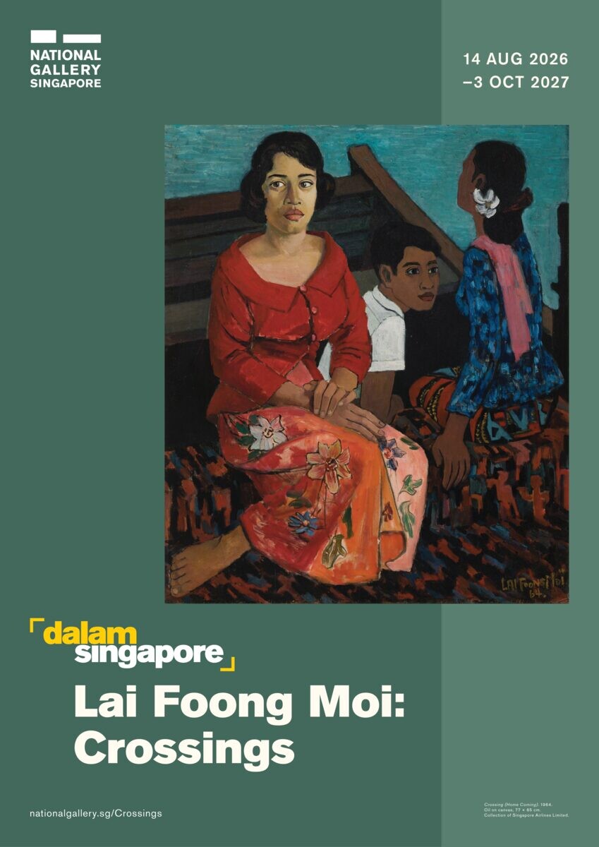 Lai Foong Moi: Crossings portrait key visual at National Gallery Singapore