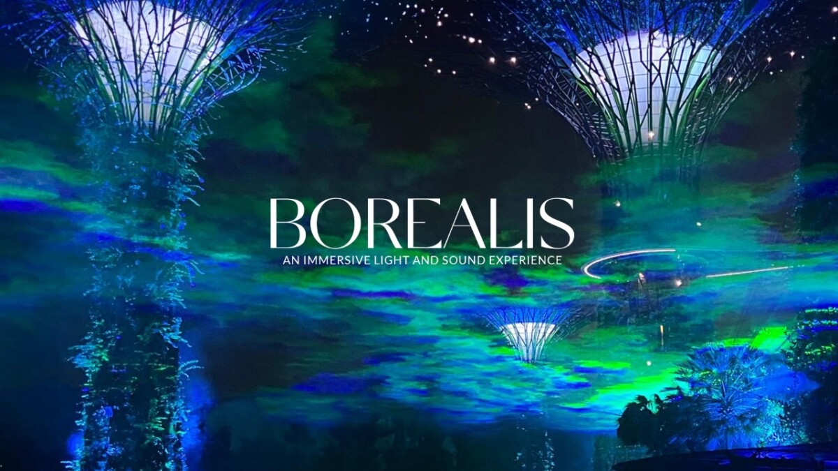Borealis Gardens by the Bay Supertree Grove