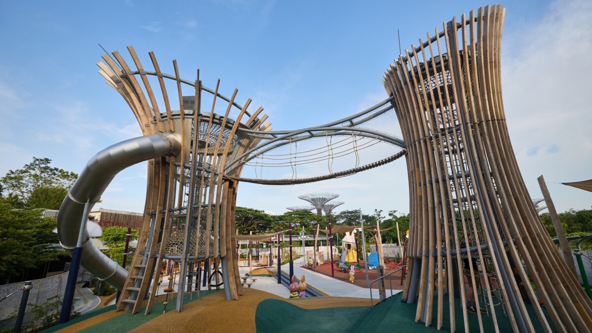 Gardens by the Bay family activity area