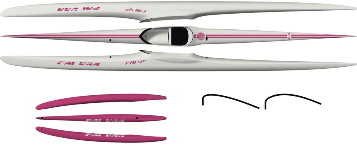 IVF World Sprints Singapore V1 race canoe